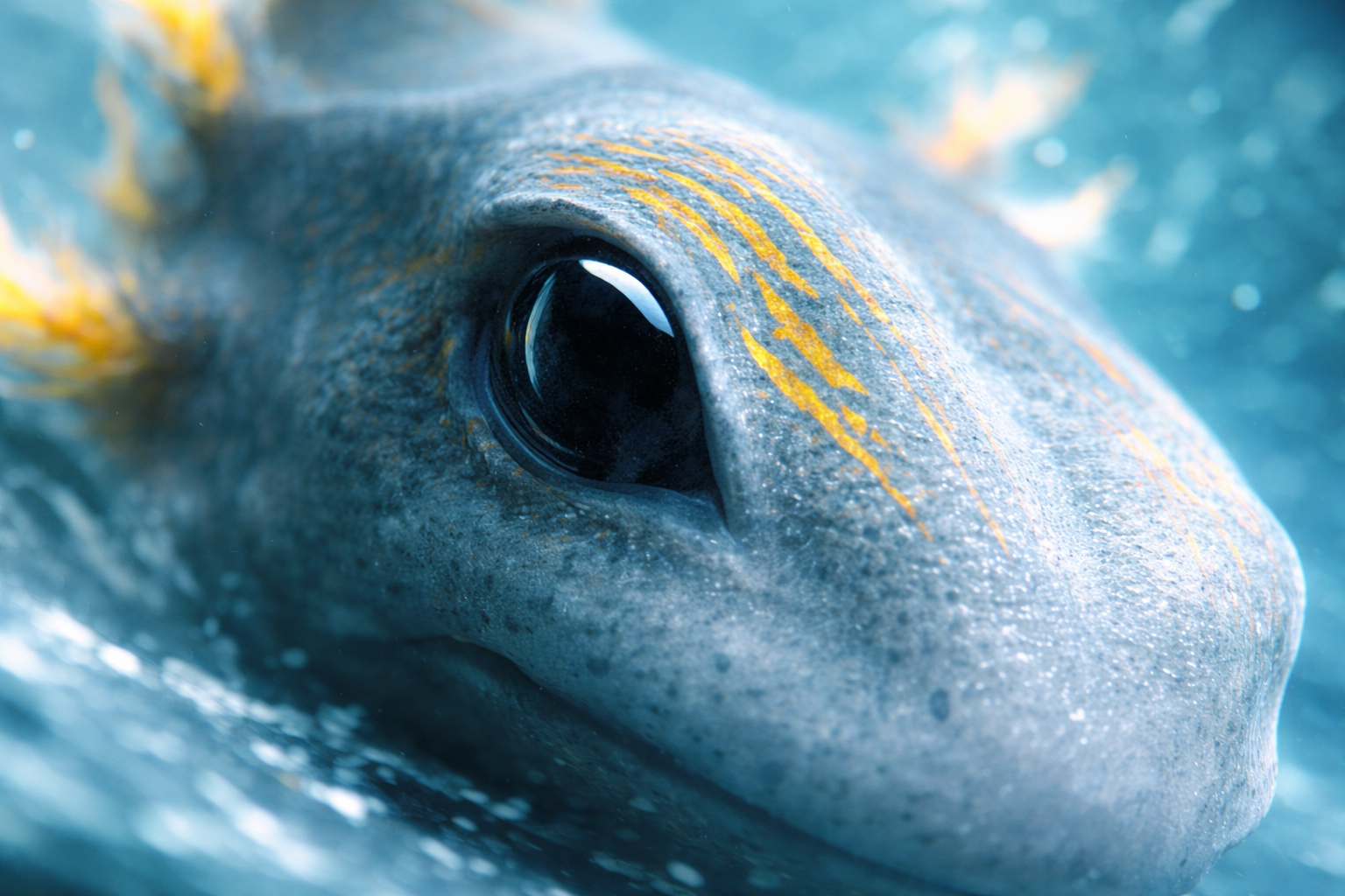 Charlie Concept - Axolotl close-up front view